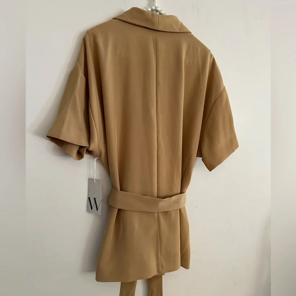 Worthington| NWT Oversized Tan Blazer - Picture 9 of 13